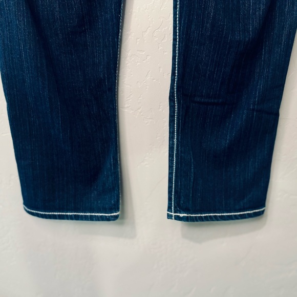 BKE Jeans Taylor Cropped Denim Dark Wash Stretch SZ 28 LIKE NEW! - Picture 9 of 16